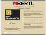 KIP 700m BERTL イノベーション賞