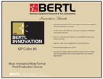 KIP Color 80 BERTL イノベーション賞